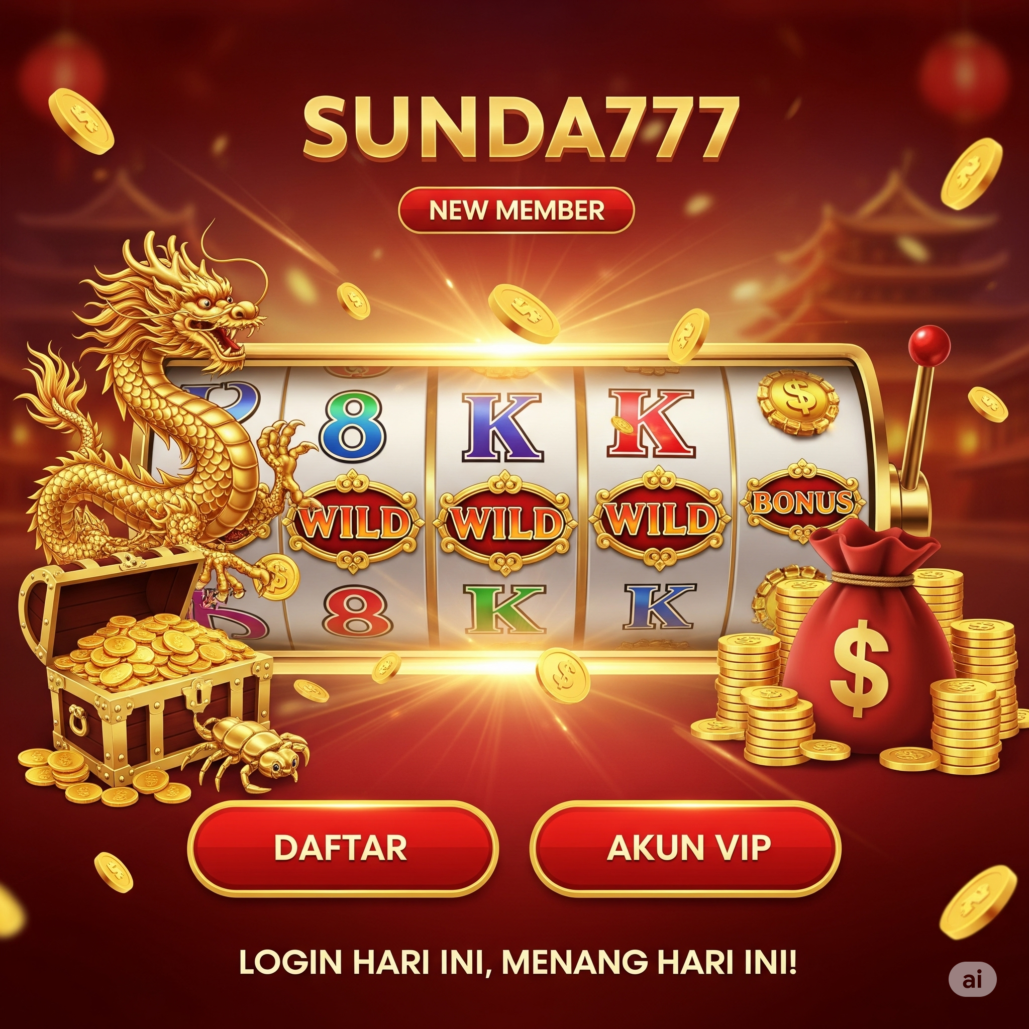 SUNDA777 Situs Slot Casino Online Terpercaya Deposit 20 Ribu